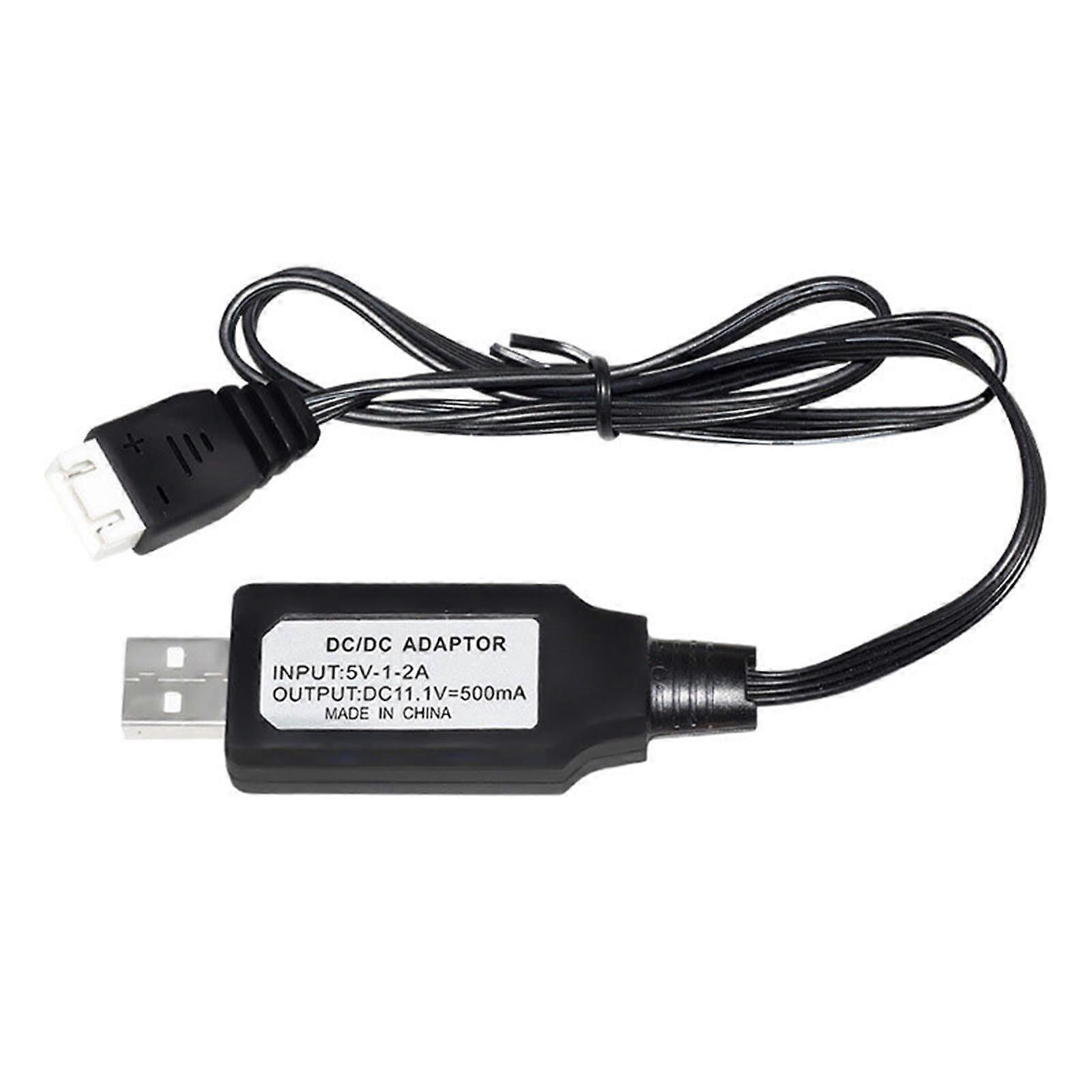 11.1V Mah Fast USB Charging Cable with XH4P Connector for Lithium Batteries in Remote Control Boats