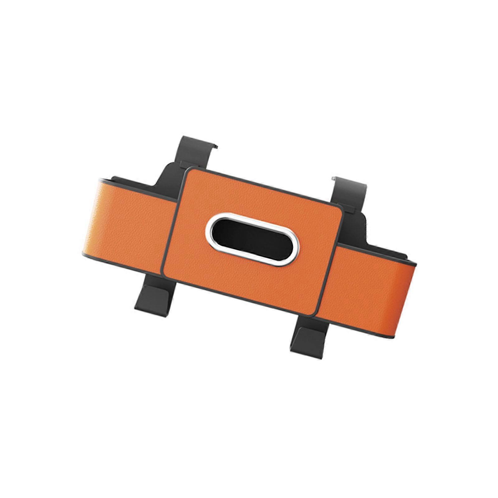 Rear Seats Headrest Storage Box Shock Absorbing Lining Vehicle Backseat Organizers Convenient Access to Items Multicolor