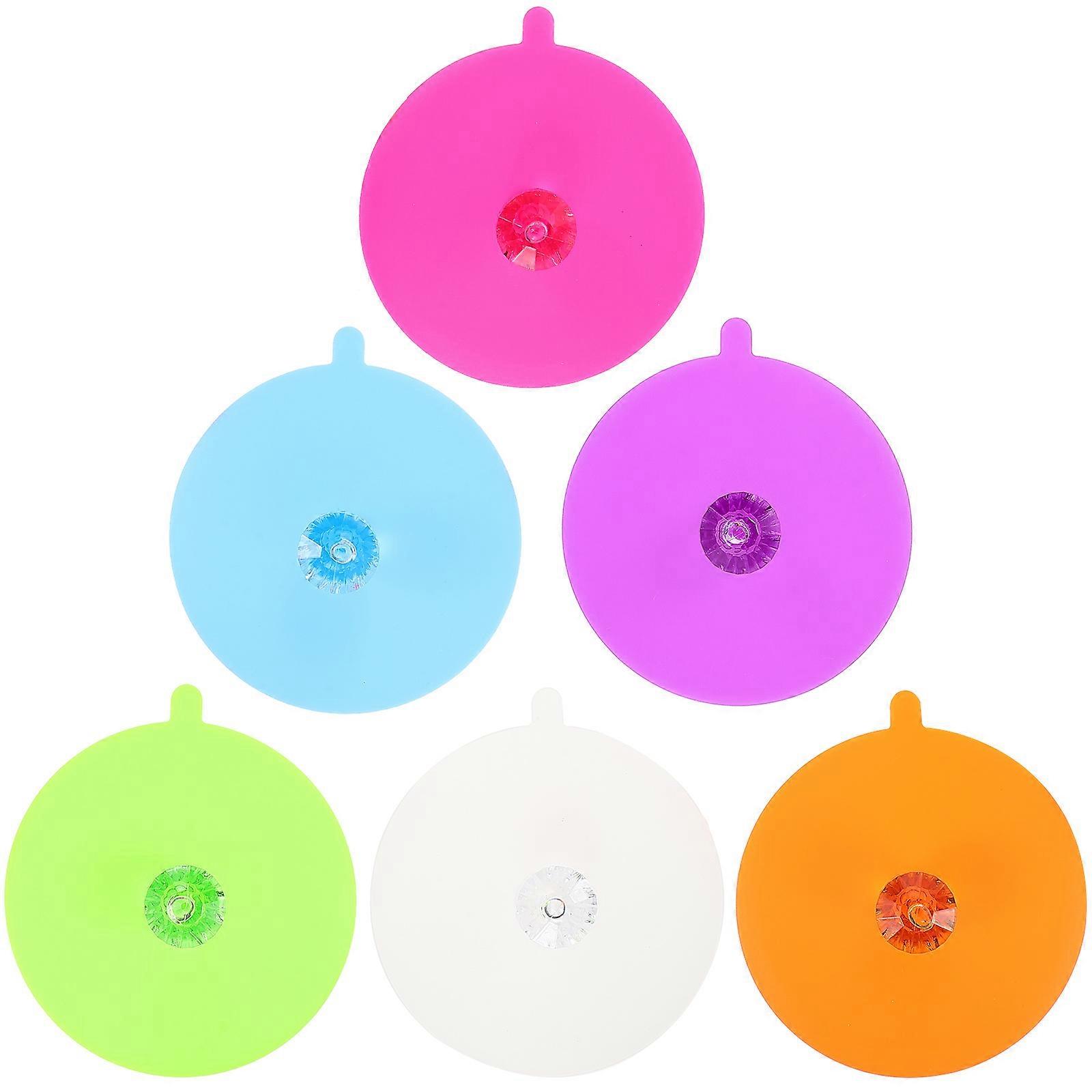 Gir Silicone Lids Round Shape Temperature Retention Office Use 6Pcs