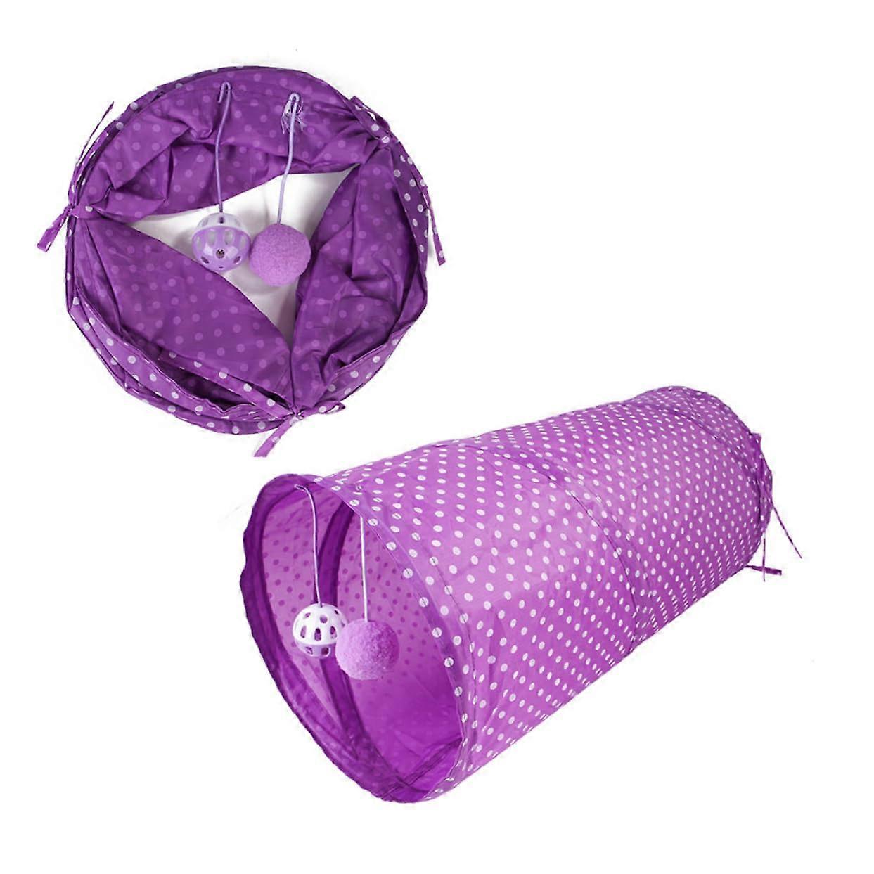 Kitten Tunnel Toy Interactive Cat Tunnel Pet Tube Toy for Fun Play