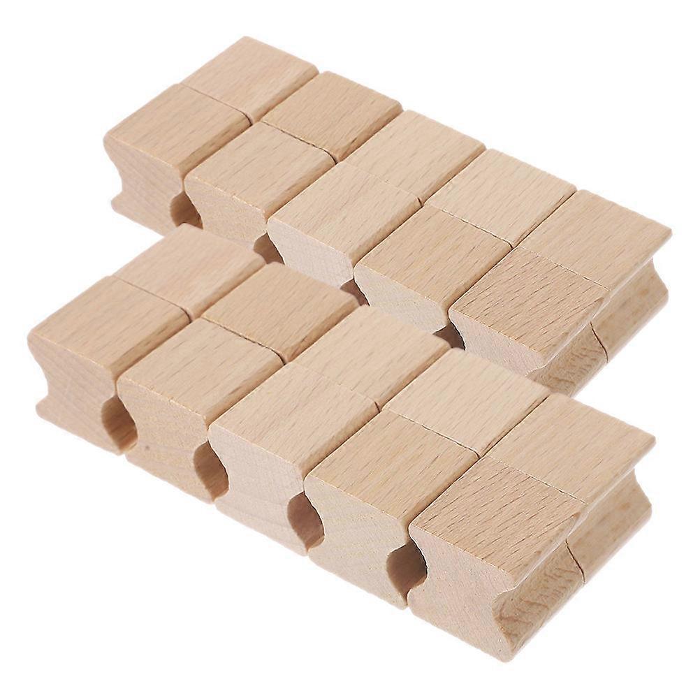 Wooden Stamp Handle for DIY Use Crafted from Durable Wood Ideal for Carving and Creating Unique Designs Beige Color