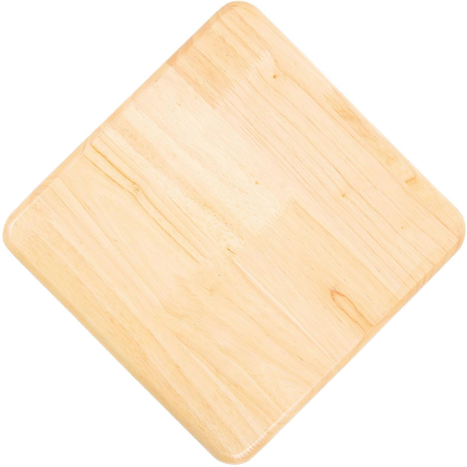 Wooden Stool Seat Replacement Square Not Easy to Deform for Home Office Restaurant 29.50X29.50X2.00CM 1Pack