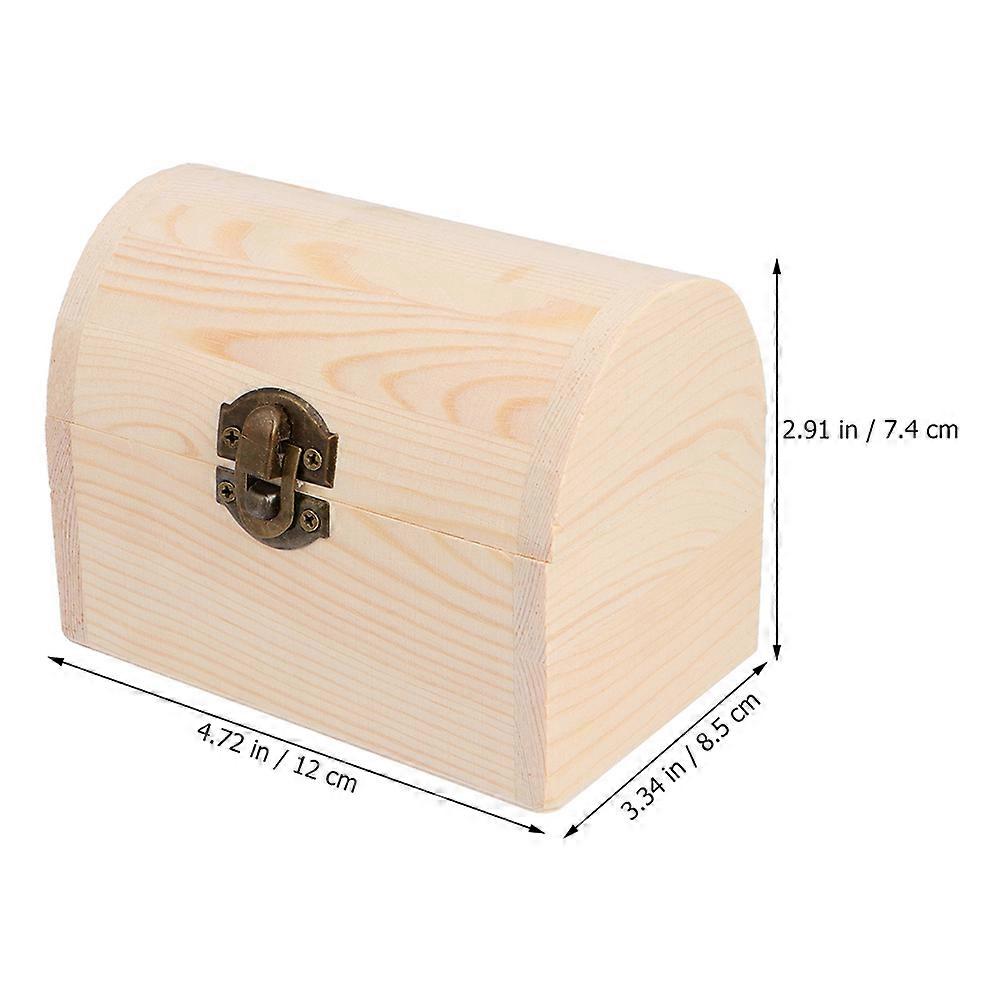 Light Brown Small Trinket Case for Storage Use Made of Durable Plastic Perfect for Earrings and Rings 2 Pieces