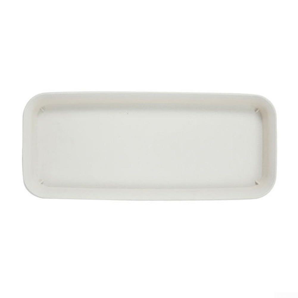 Stable resin drip tray for potted plants, an essential base protection solution for indoor use, Beige Beige L