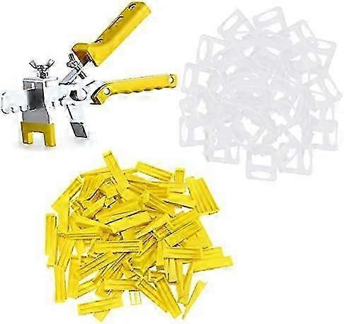 2025 Professional Tile Leveling System, Achieve Uniform Tiles With Reusable Wedges And Clips, Perfect For DIY And Professional Use, Ensuring A Flawles