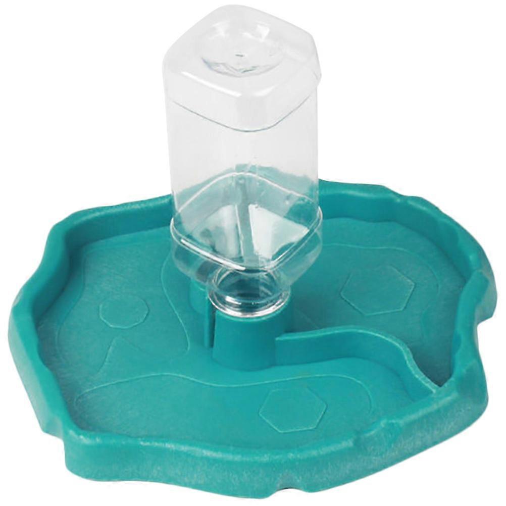Automatic Water Feeder for Reptiles – Durable, Non Slip Water Dish for Bearded Dragons, Tortoises, Lizards, and Geckos – Safe and Easy to Clean