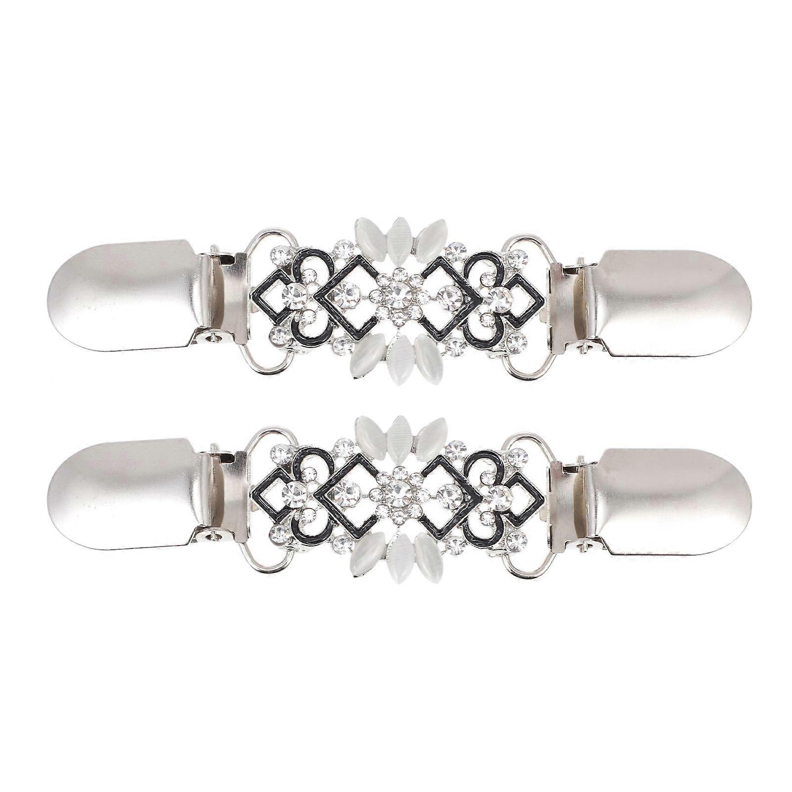 Vintage Scarf Accessory 2Pcs Designed For Clothes Collars Featuring Fine Polishing And Retro Appearance
