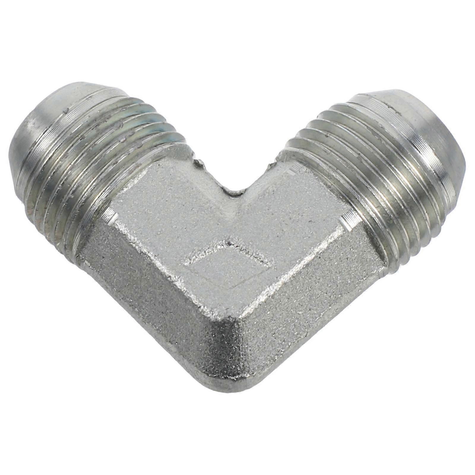 Right Angle Elbow Pipe Fitting Connector with External Thread for Hydraulic Water Pipe Adapter Industrial and Household Use