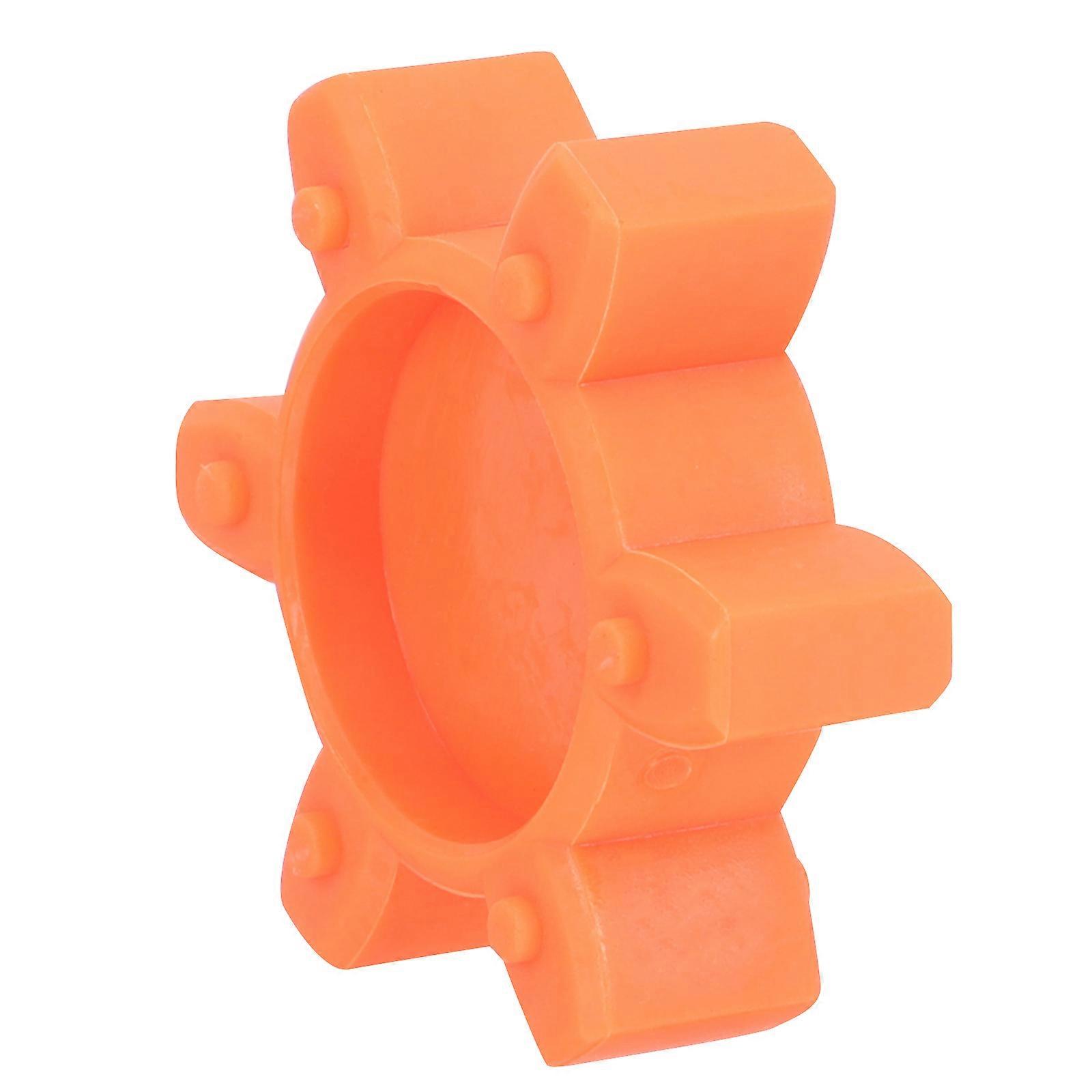 Orange Rubber Coupler Insert for Machine with High Flexibility and Durability 1 Piece