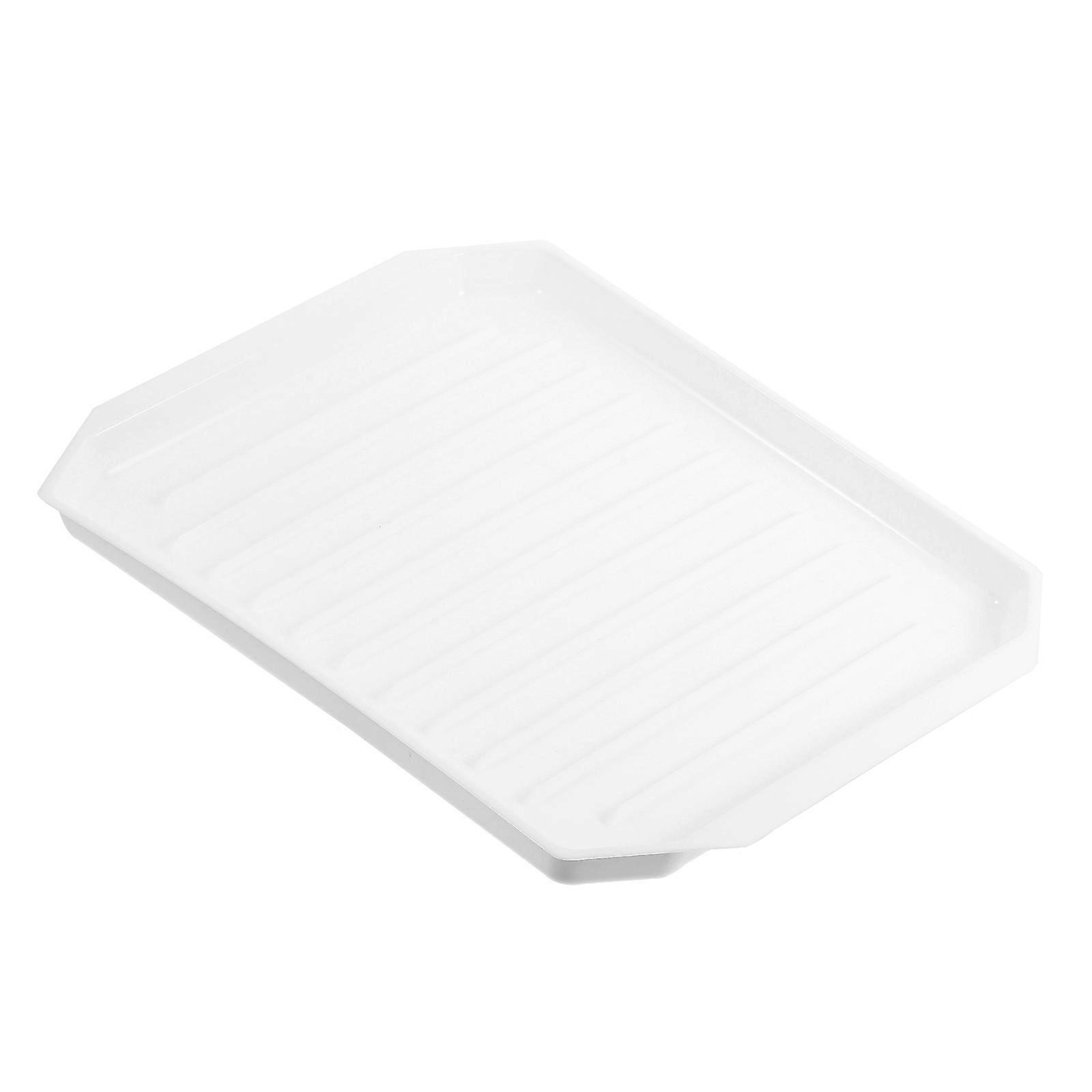 Microwave Bacon Cooker Tray Made of PP White Color for Home Use Portable and Easy to .8 Inches