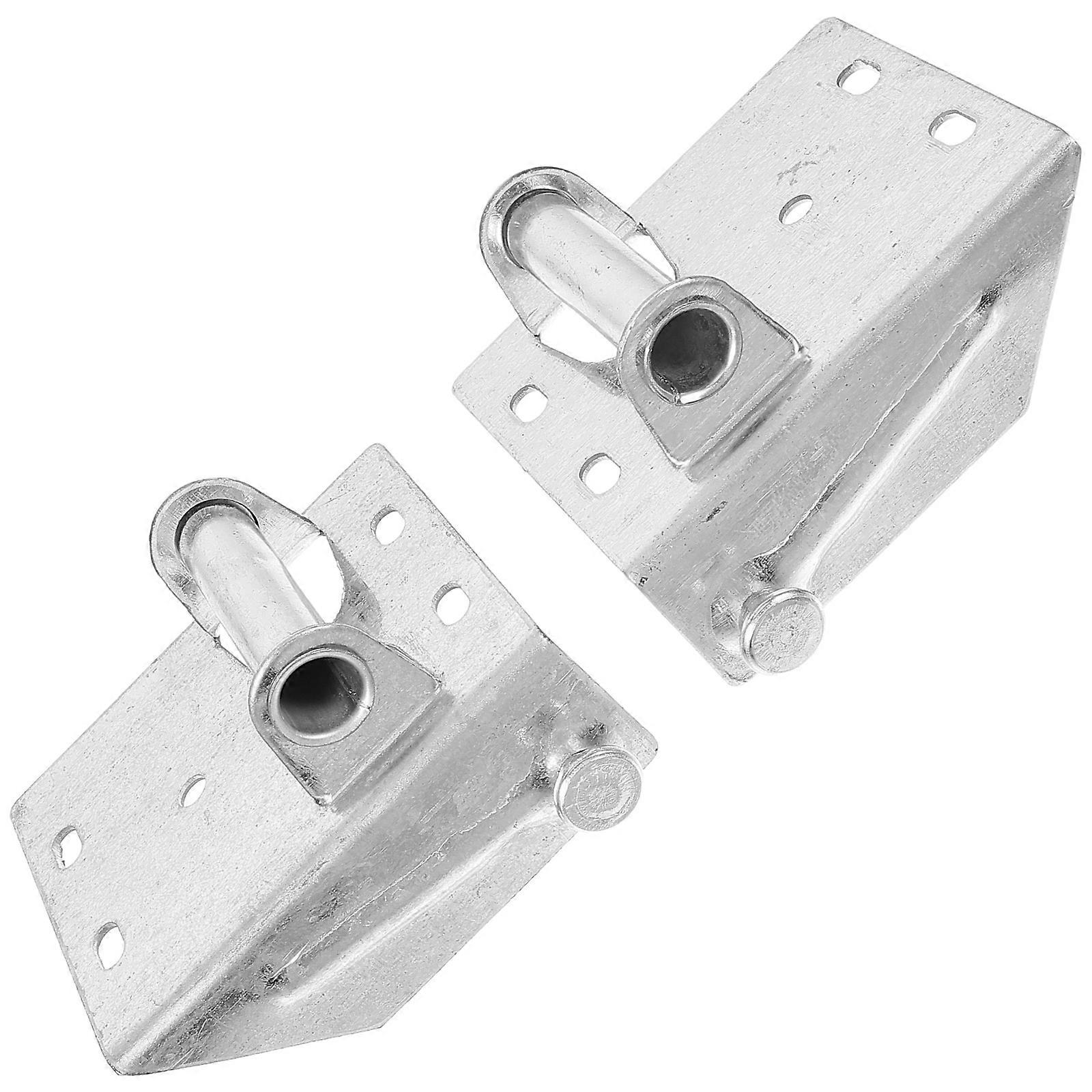 Garage Door Lifting Bracket Anchor Lifting Support Residential Garage Use Silver Iron 1 Pair