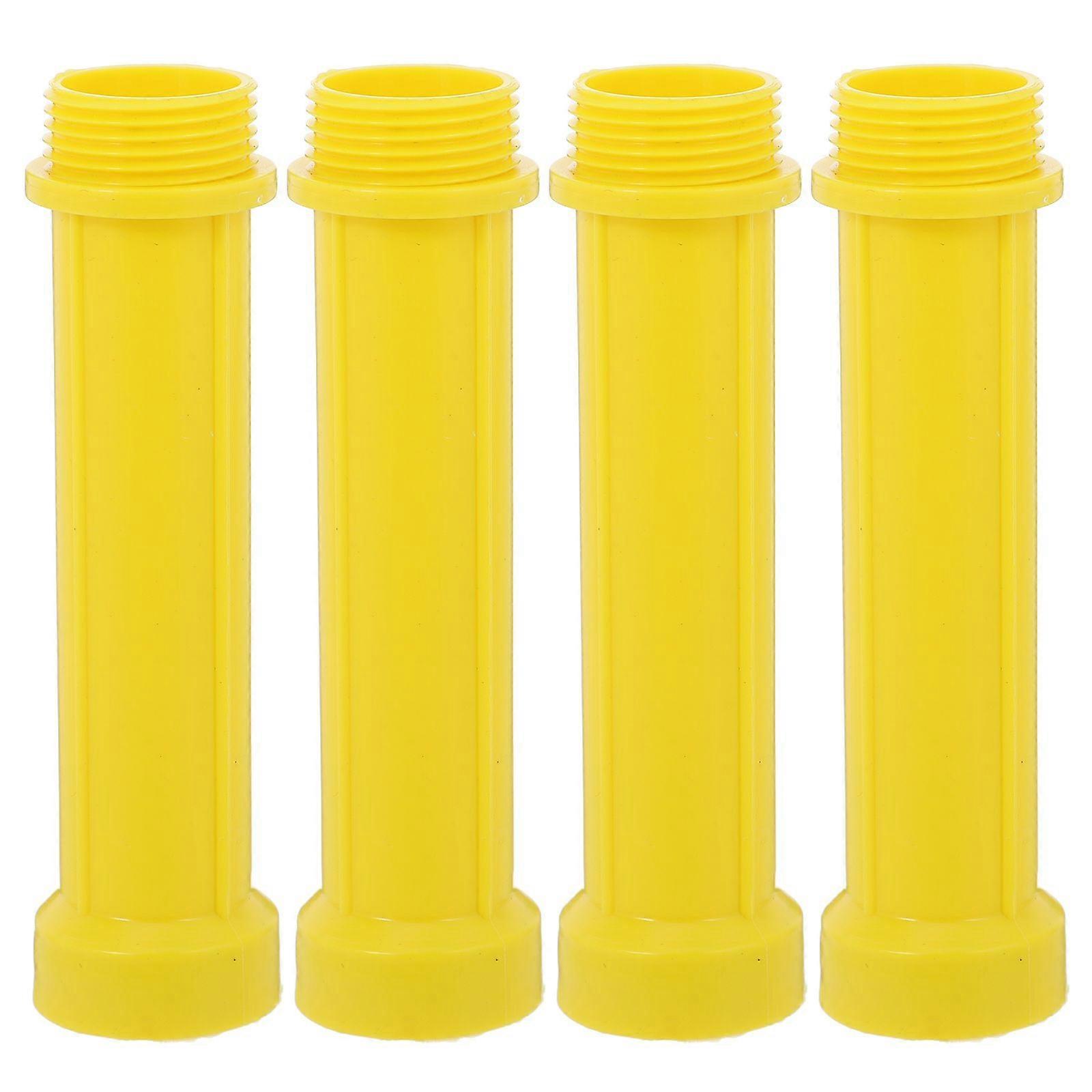 4pcs Caulking Tips Replacement Extension Tubes Caulking Extension Tubes Caulk Replacement Extension Hose Caulking Extended Tubes Caulking Nozzle Suppl