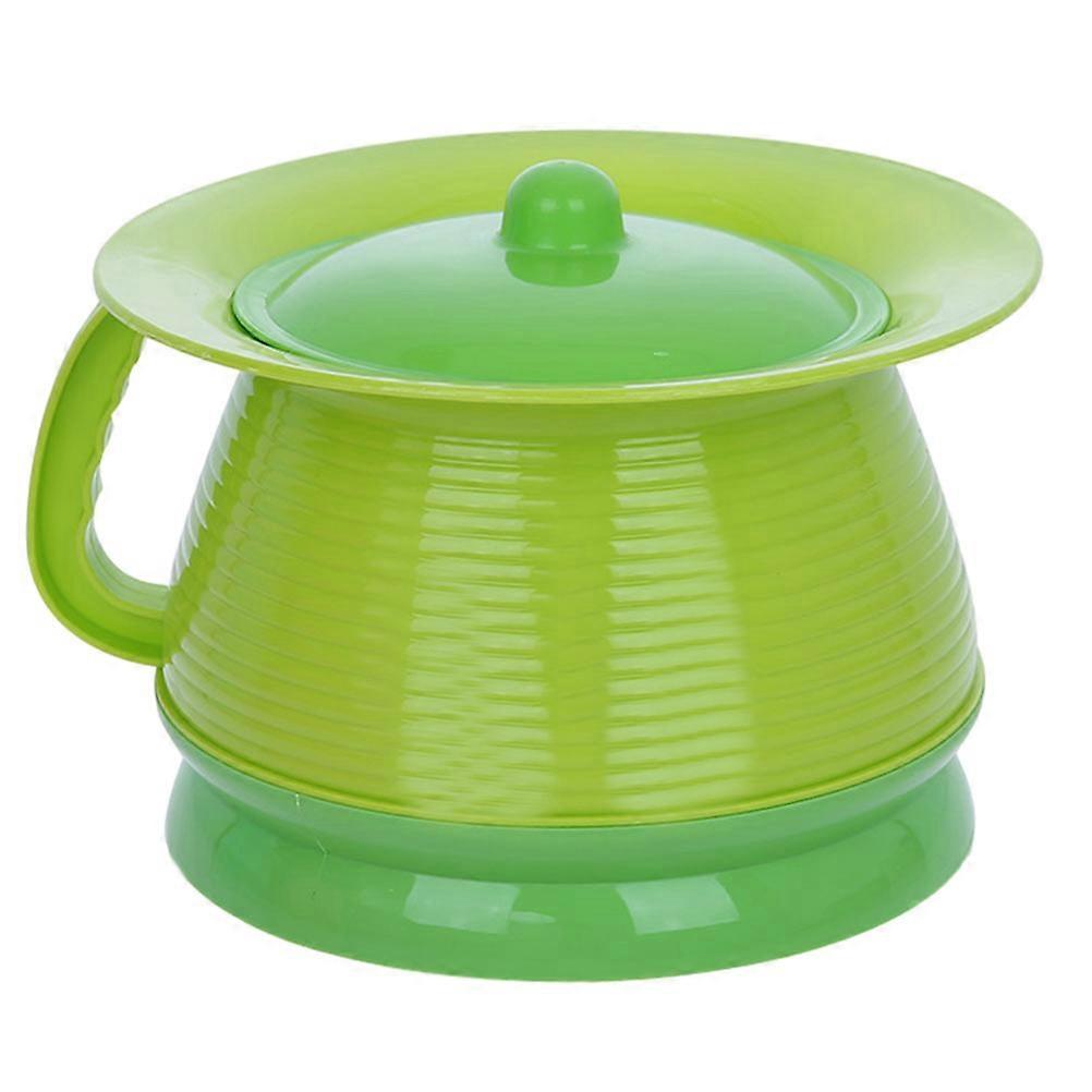 Assorted Color Kids Urine Pot Decorative Spittoon Handheld Potty for Family Use Plastic 1Pc
