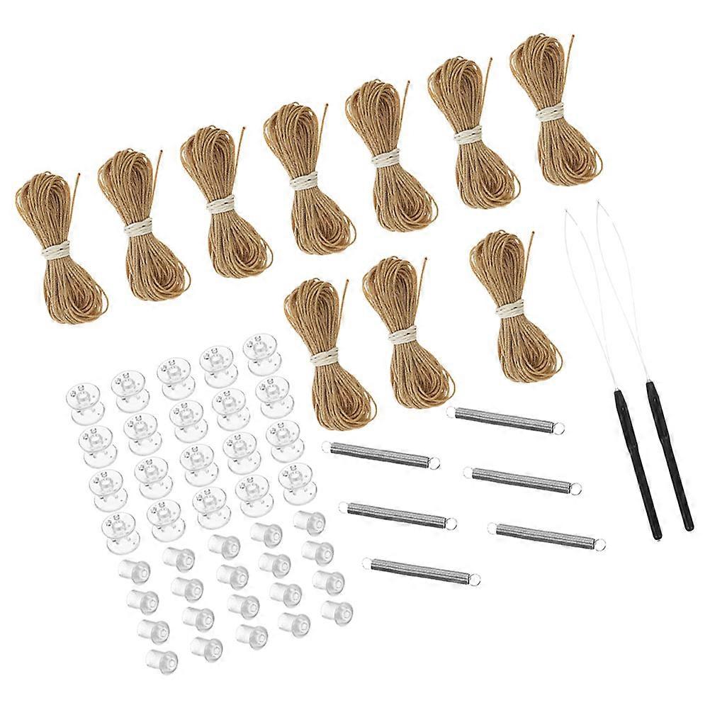 Rv Window Shade Repair Kit 2 Sets Honeycomb Blinds Accessories For Camper Trailer Pleated Shade Components Easy Installation Compatible With Various