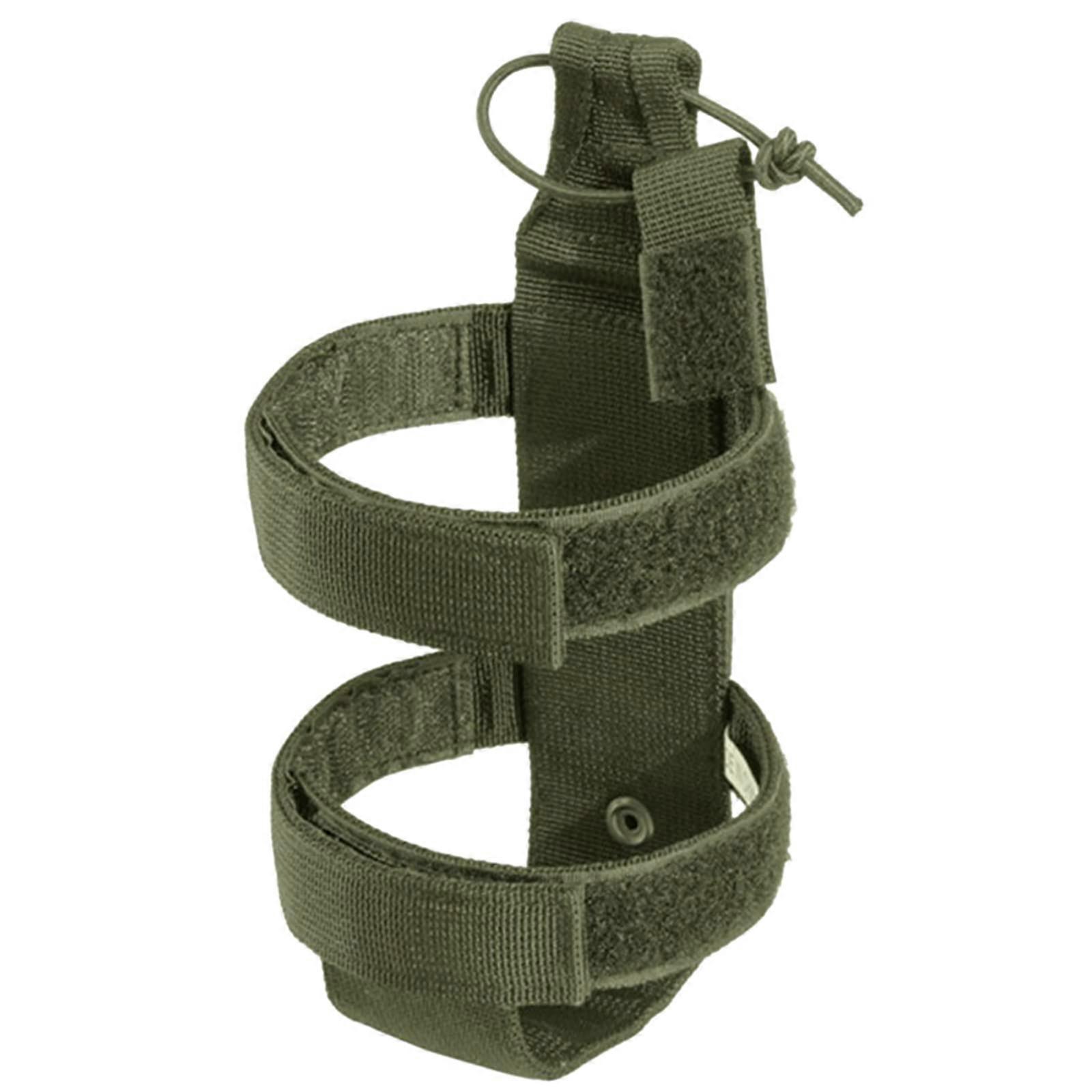 Waterproof Bottle Holder Bag, Adjustable Webbing Strap, Drawstring Closure, Fits Standard Bottles, Outdoor Case