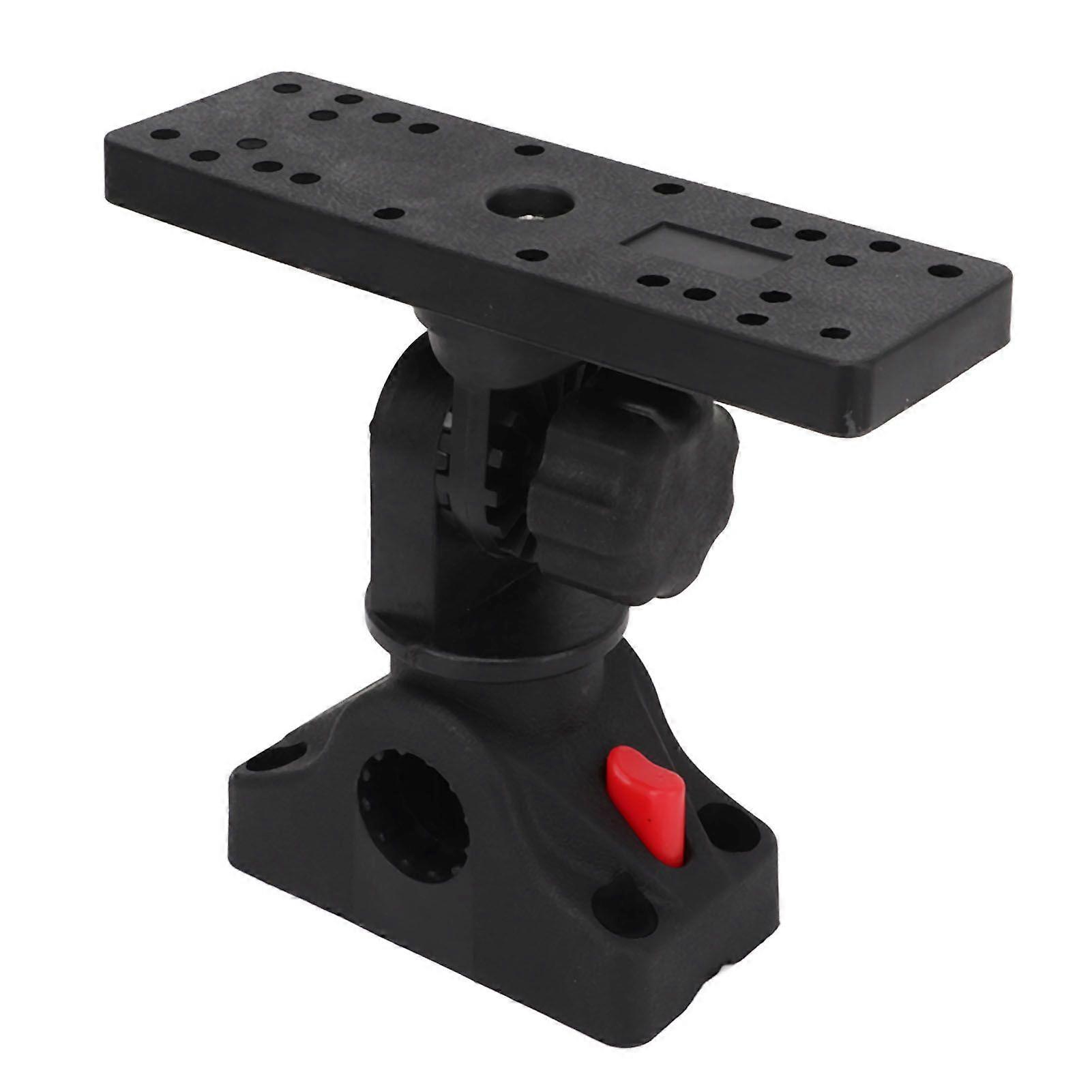 360 degree rotating mount for fish finder universal boat base