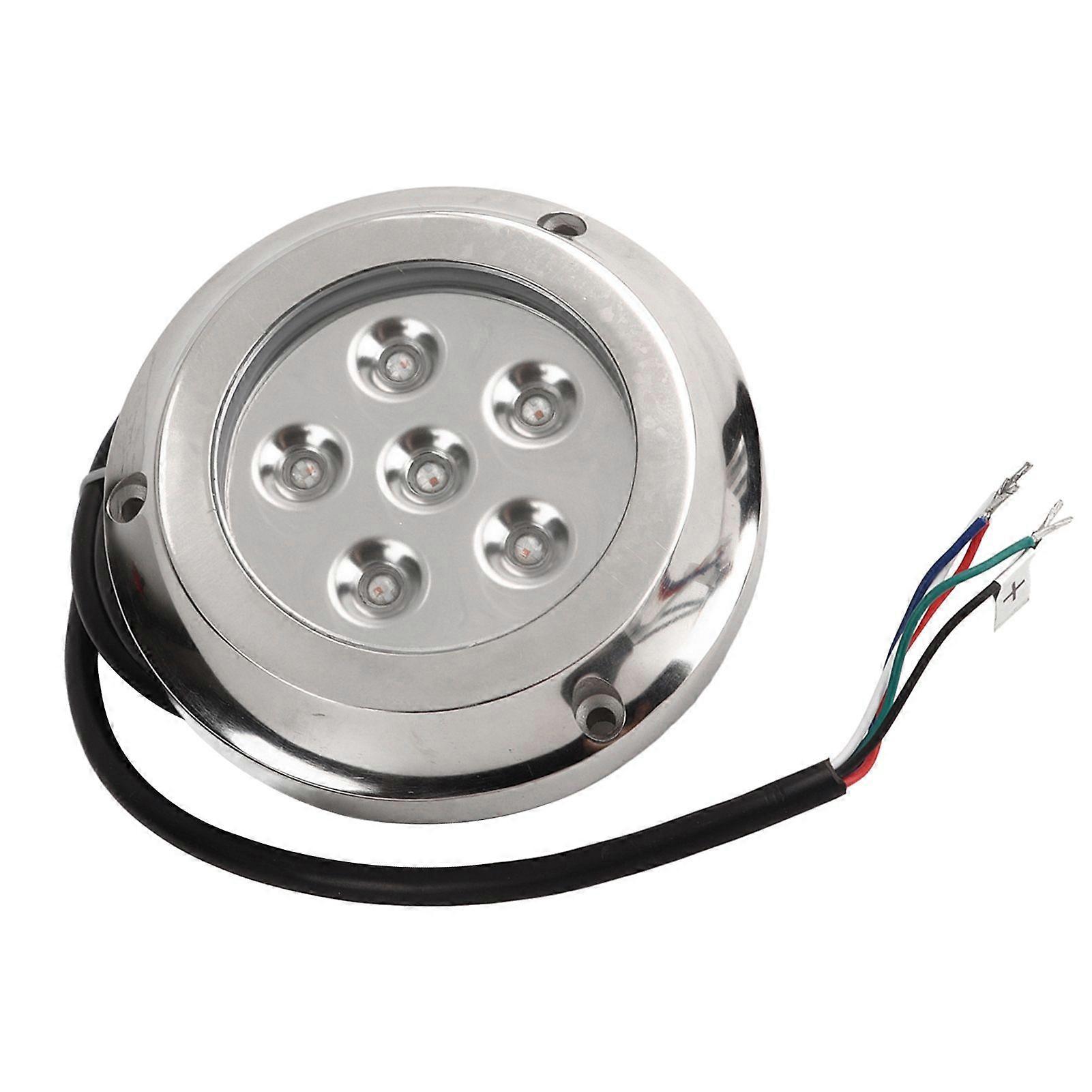 underwater light for yacht 6 LED chips 100 lighting angle