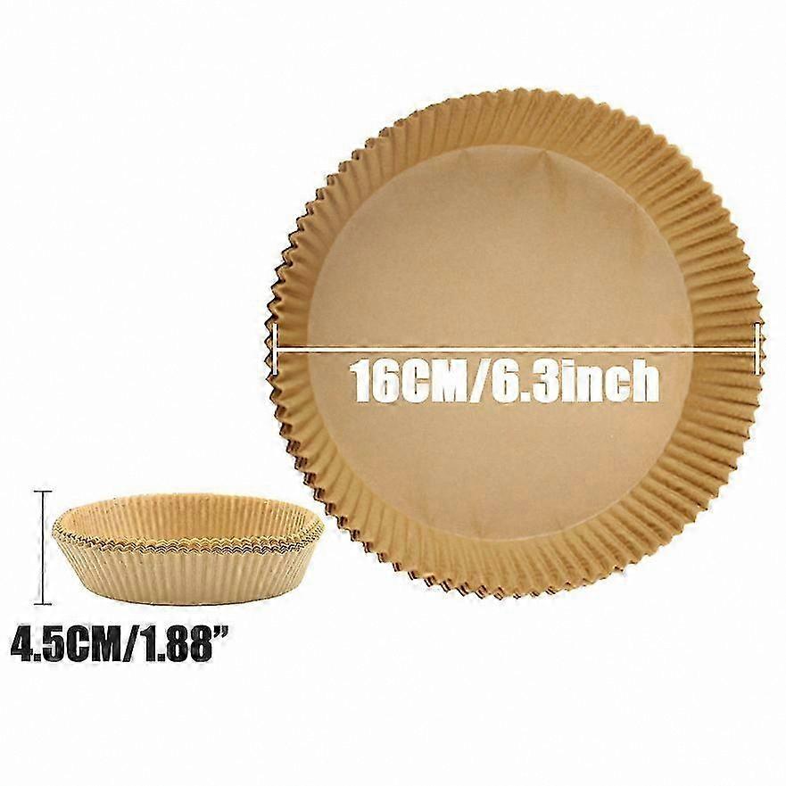 300 Count Square Air Fryer Liners, 23cm Non-Stick Parchment Paper for Cooking & Steaming Baskets
