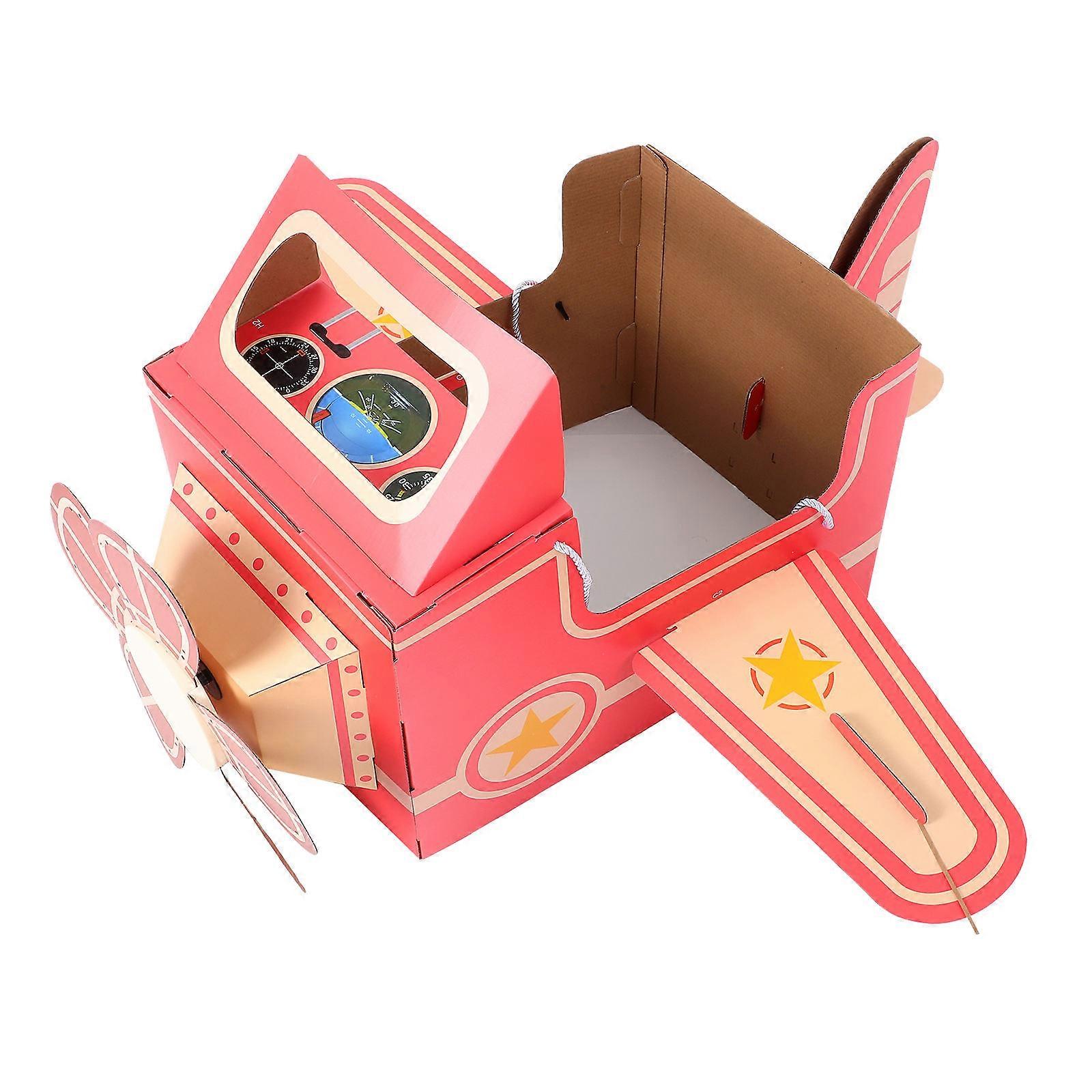 Creative Wearable Aircraft DIY Paper Airplane Toy for Fun, Interactive Parent Child Activities – Safe & Engaging Design