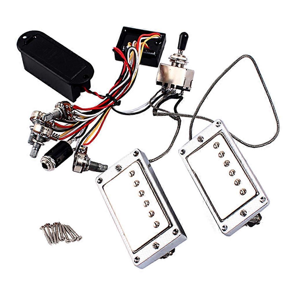 Electronic Circuit Integration Guitar Pickup Humbucker Designed For DIY Projects And Music Bands 1 Set