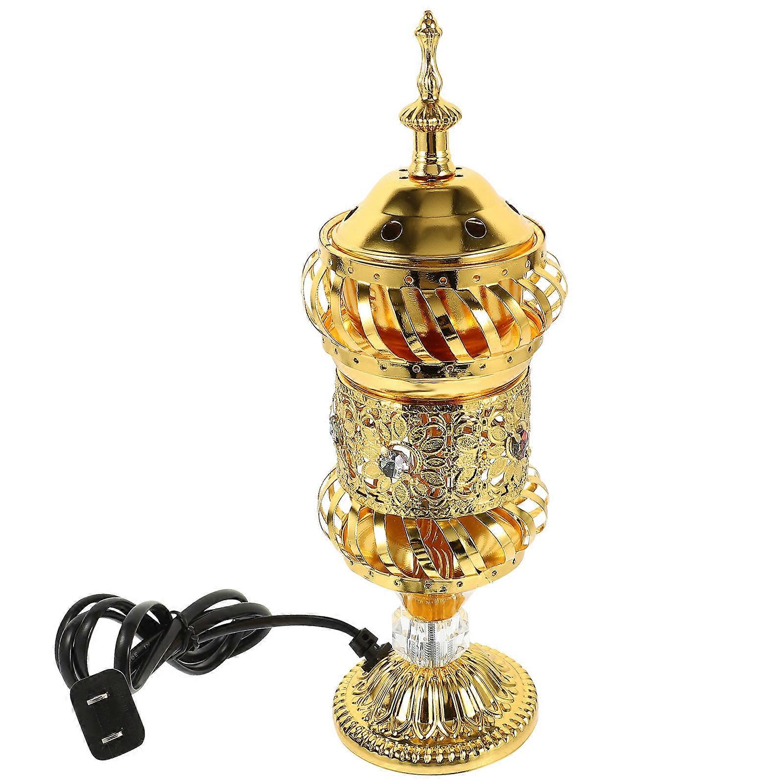 Metal Incense Burner Designed For Office Or Study Long Time Usage 1Pcs