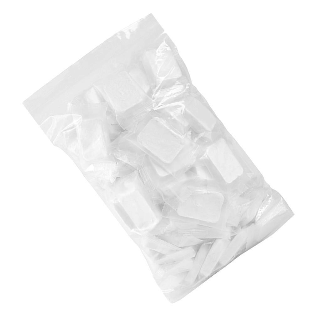 Compressed Nonwoven Makeup Pads for Face Cleansing with Deep Clean and Exfoliate Function White