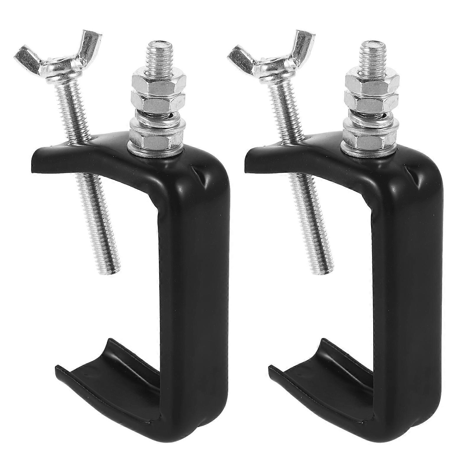 Aluminum Light Hook for Bathroom Use Durable Iron Material Ensures Safety and Stability 2 Pieces