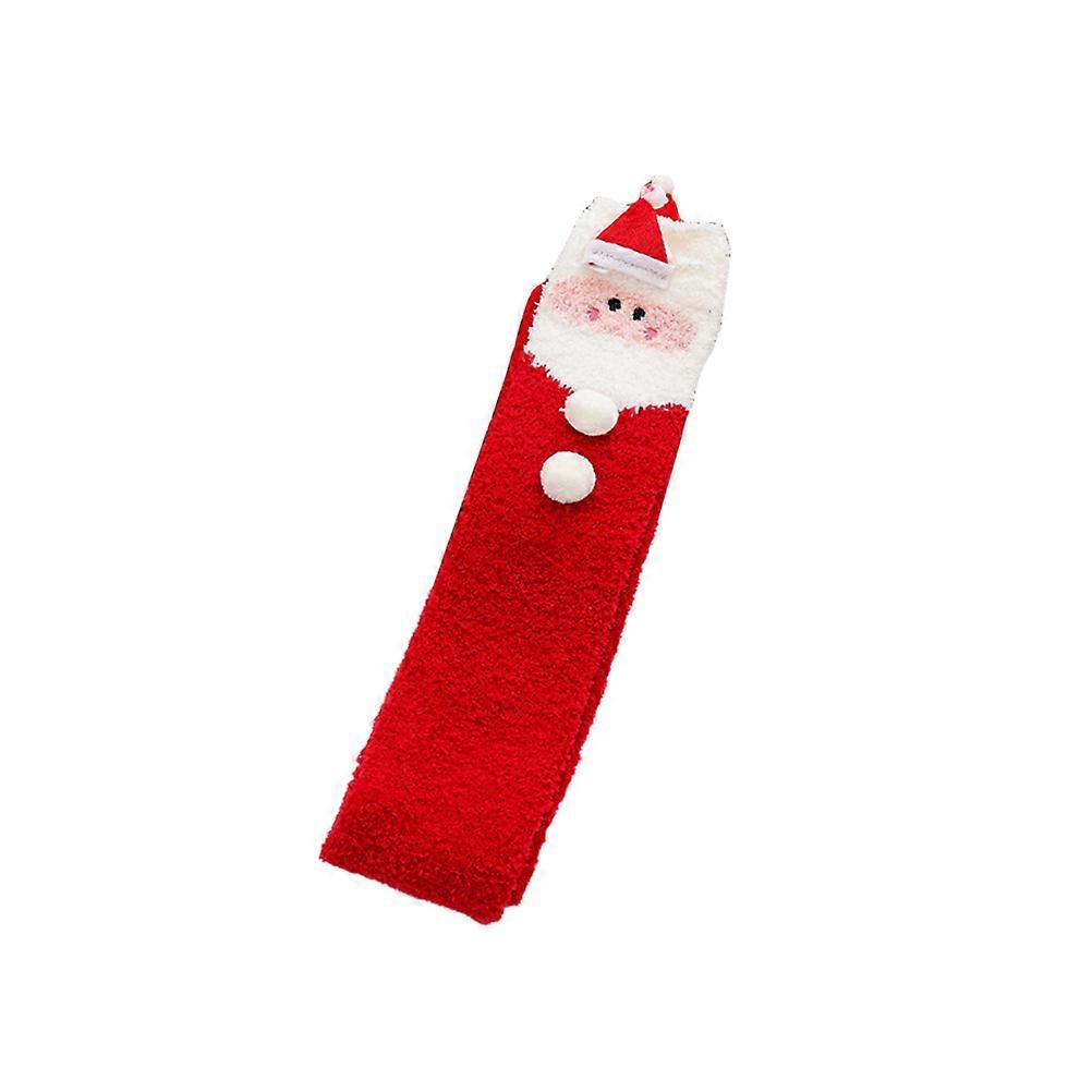Christmas Long Stocking Red for Women with Versatile Styling