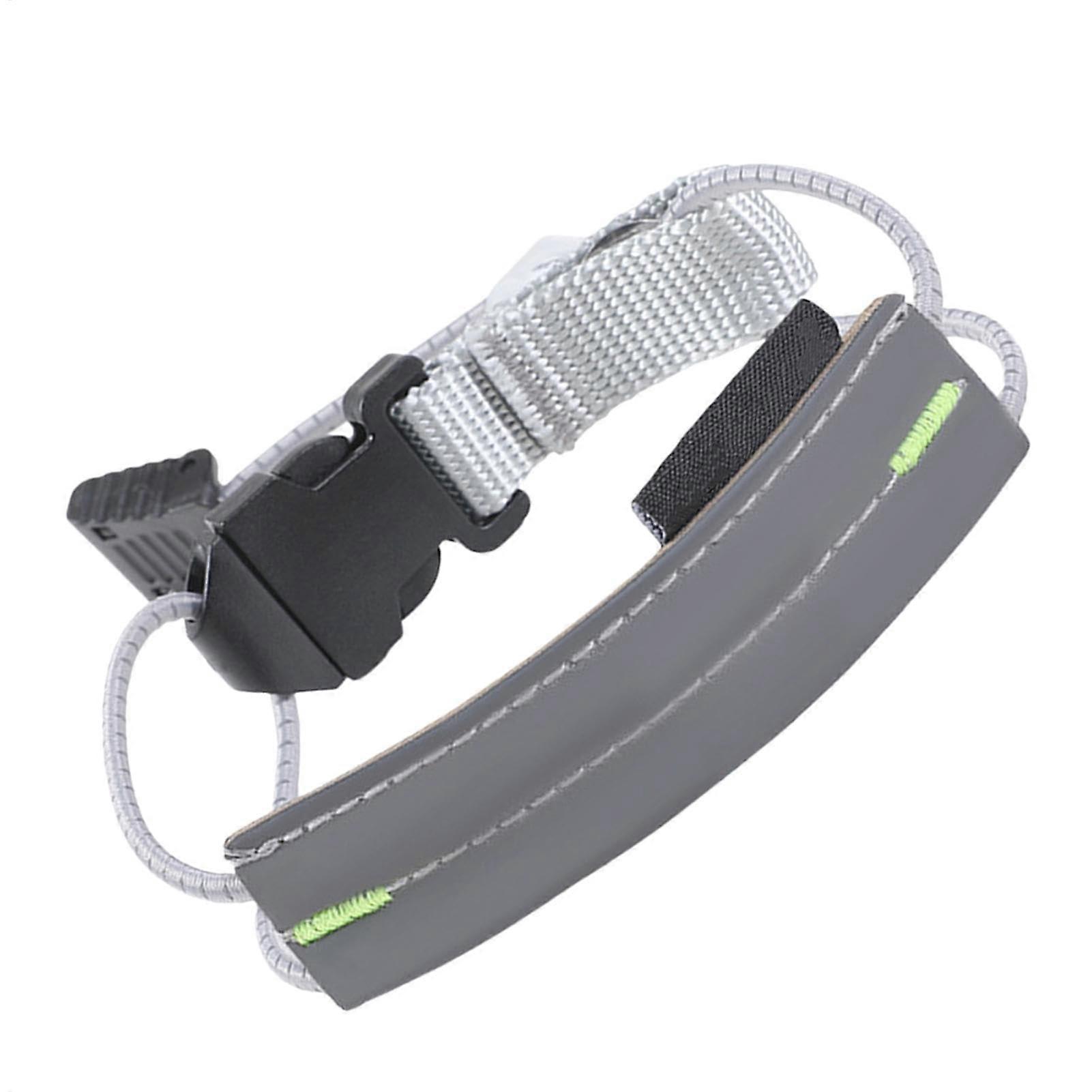 Reflective Leg Bands For Cycling And Running, High-Visibility Grey Straps, Unisex Ankle Bands, Night Safety