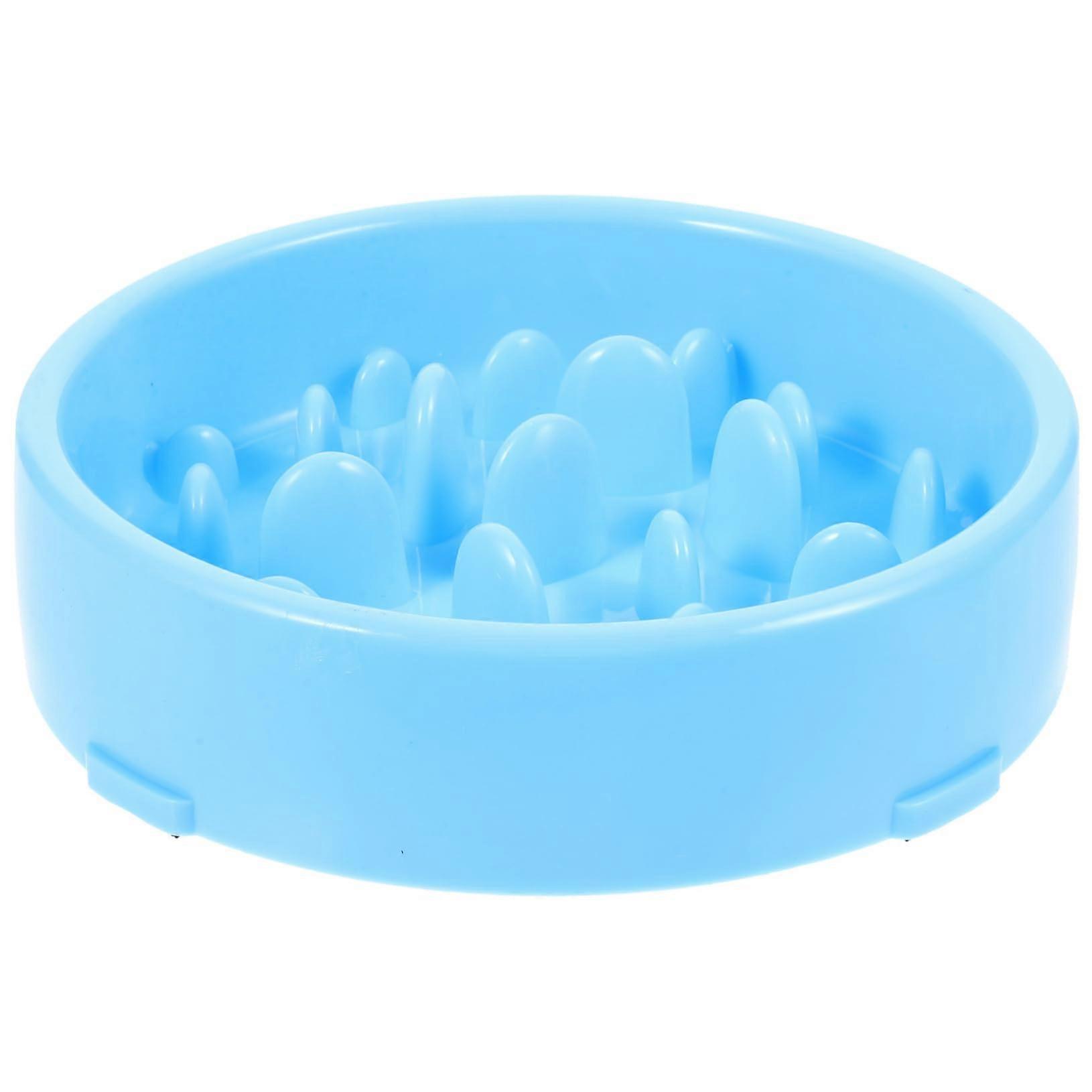 Slow Feeding Station for Pets, AntiSlinging Feeding Bowl for Cats, Suitable for Dry and Wet Food, Water, and Portable.