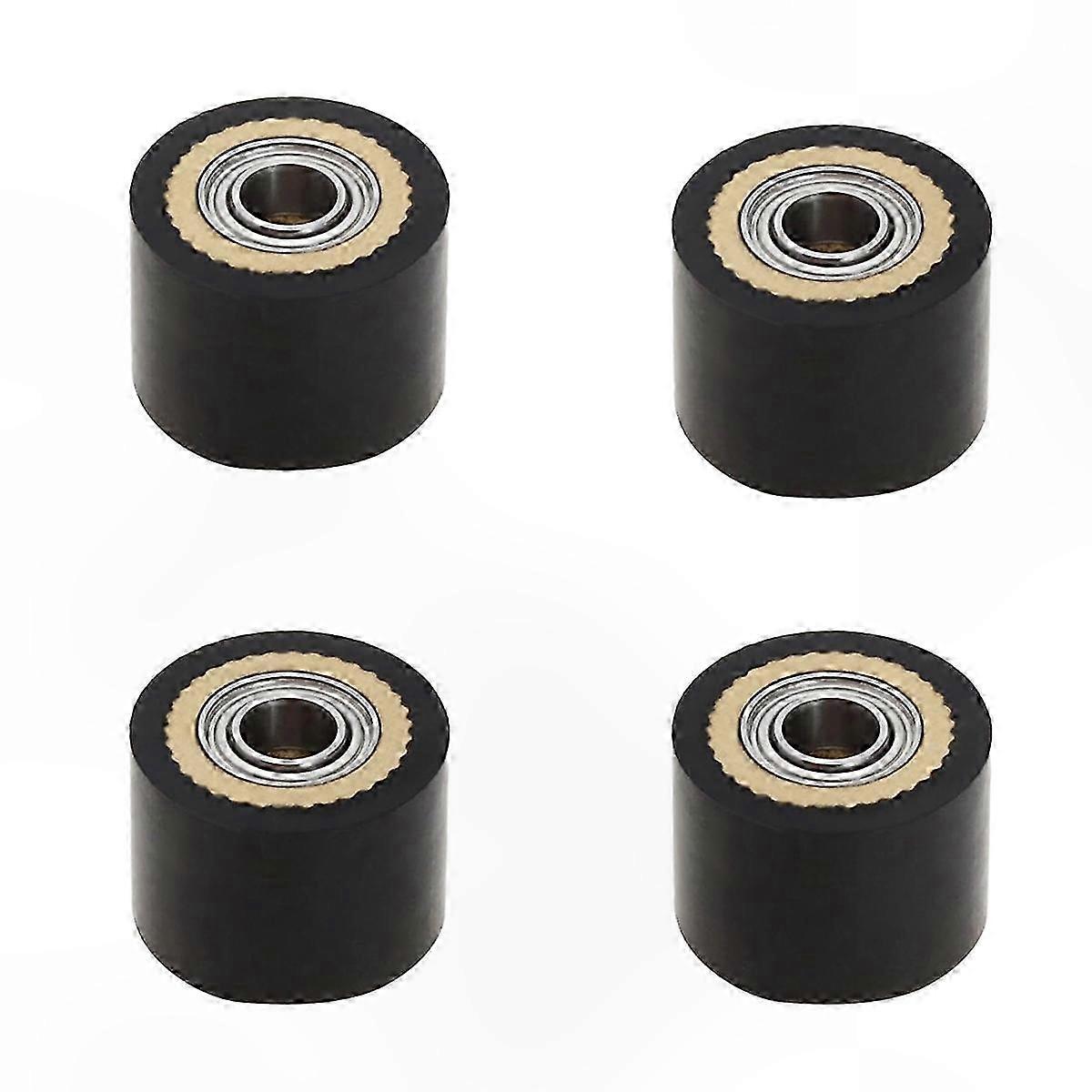 4pcs Plotter Cutter Rollers, 4x10x14mm Paper Feed Rollers for CG Series Cutting Plotters