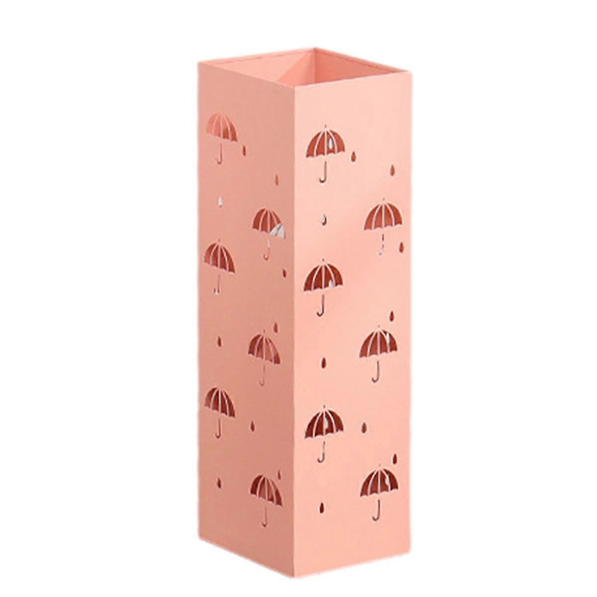The Internet Celebrity Home Umbrella Bucket is Decorated By the Rust-Proof Umbrella Stand Entrance Pink