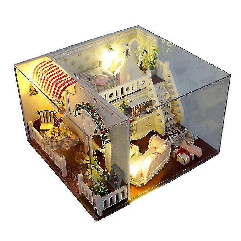 Diy Mini House Building Model Toy Children Gift