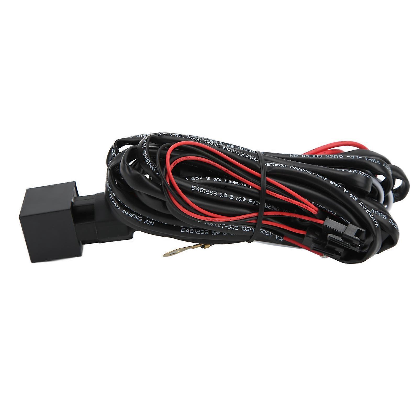 LED CCFL Angel Eyes Relay Wire Harness Fade On Off Function Replacement for E46 3 Series