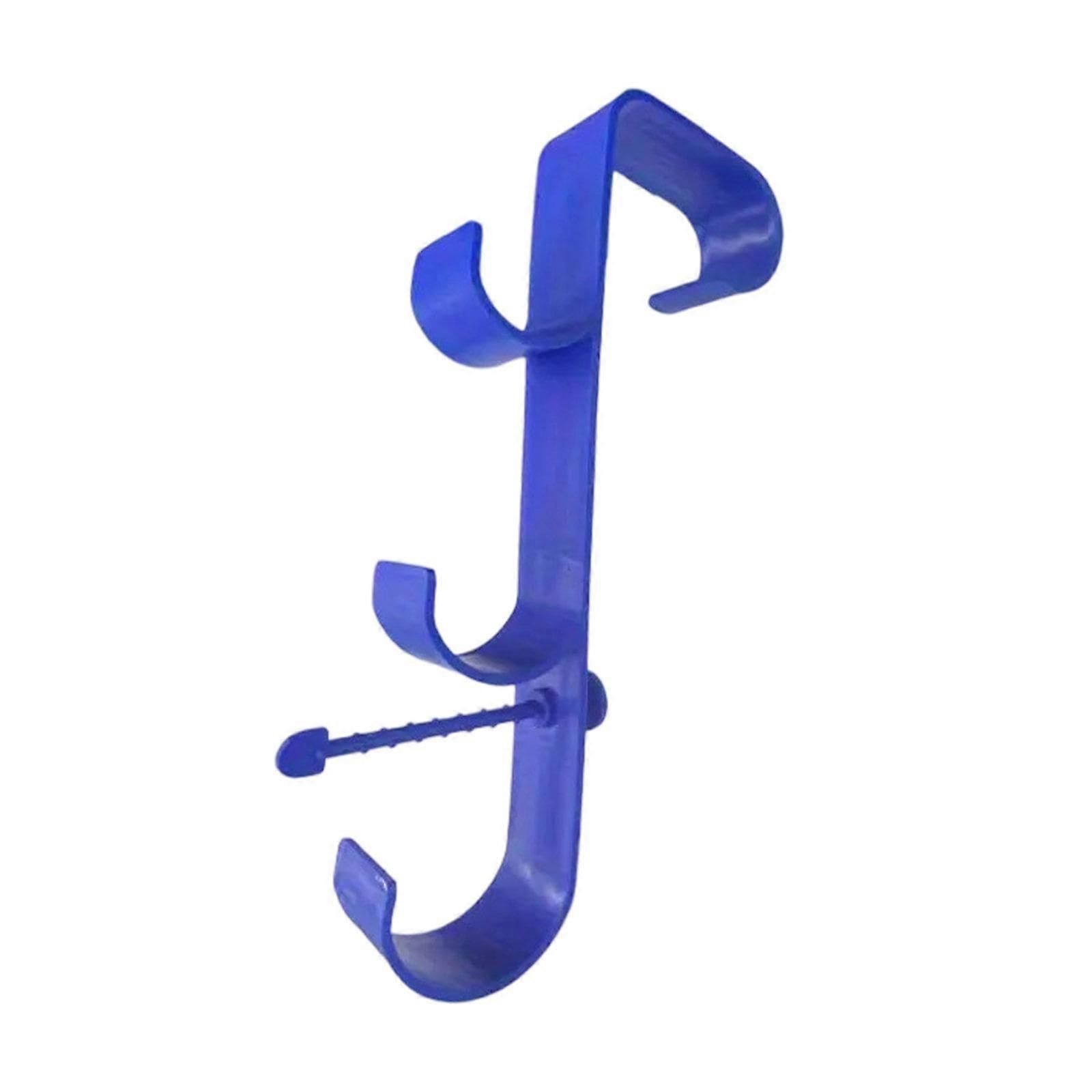 Pool Pole Hanger Blue 1 Pc Poolside Leaf Skimmer Net Holder For Pool Poles Above Ground