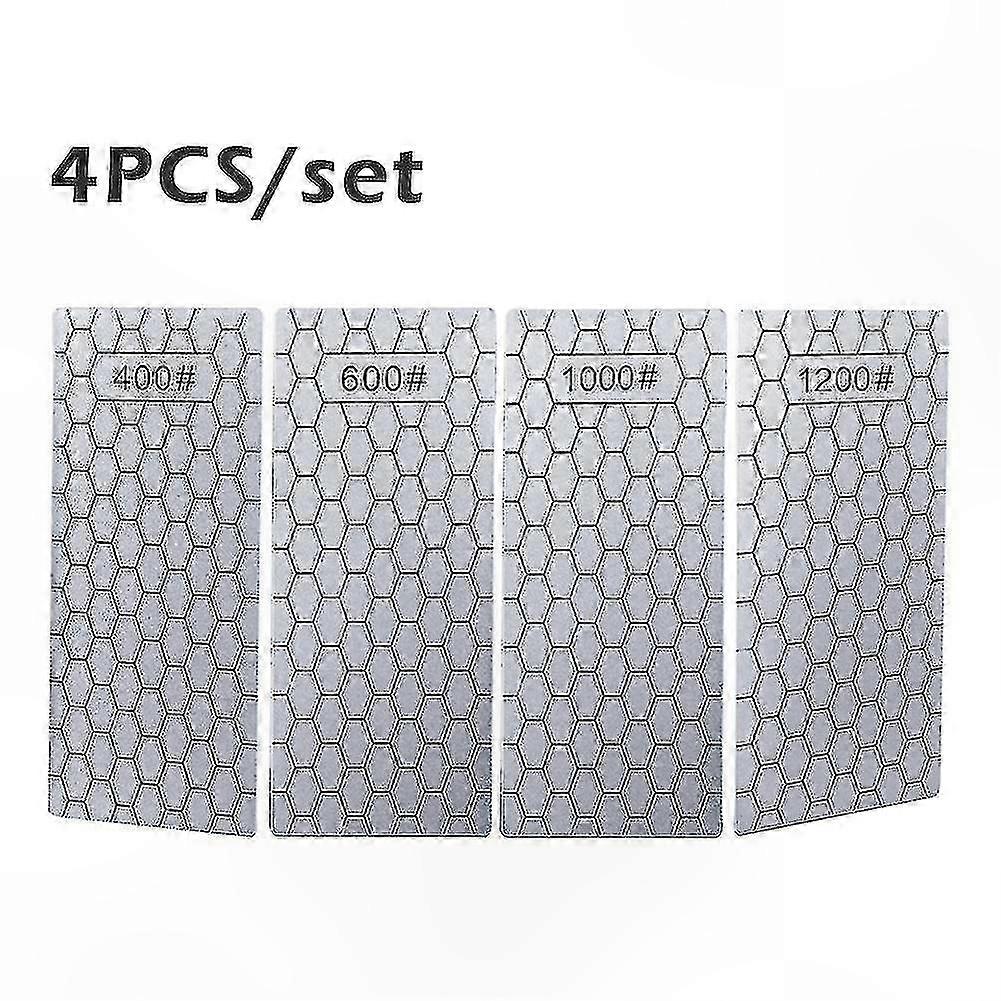 4-Pack Precision Sharpening Stones for Blunt Edges, Lightweight & Durable