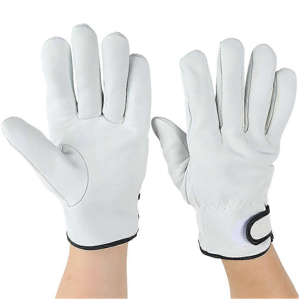 First Layer Sheepskin Work Gloves Heat-insulating Protective Labor Gloves