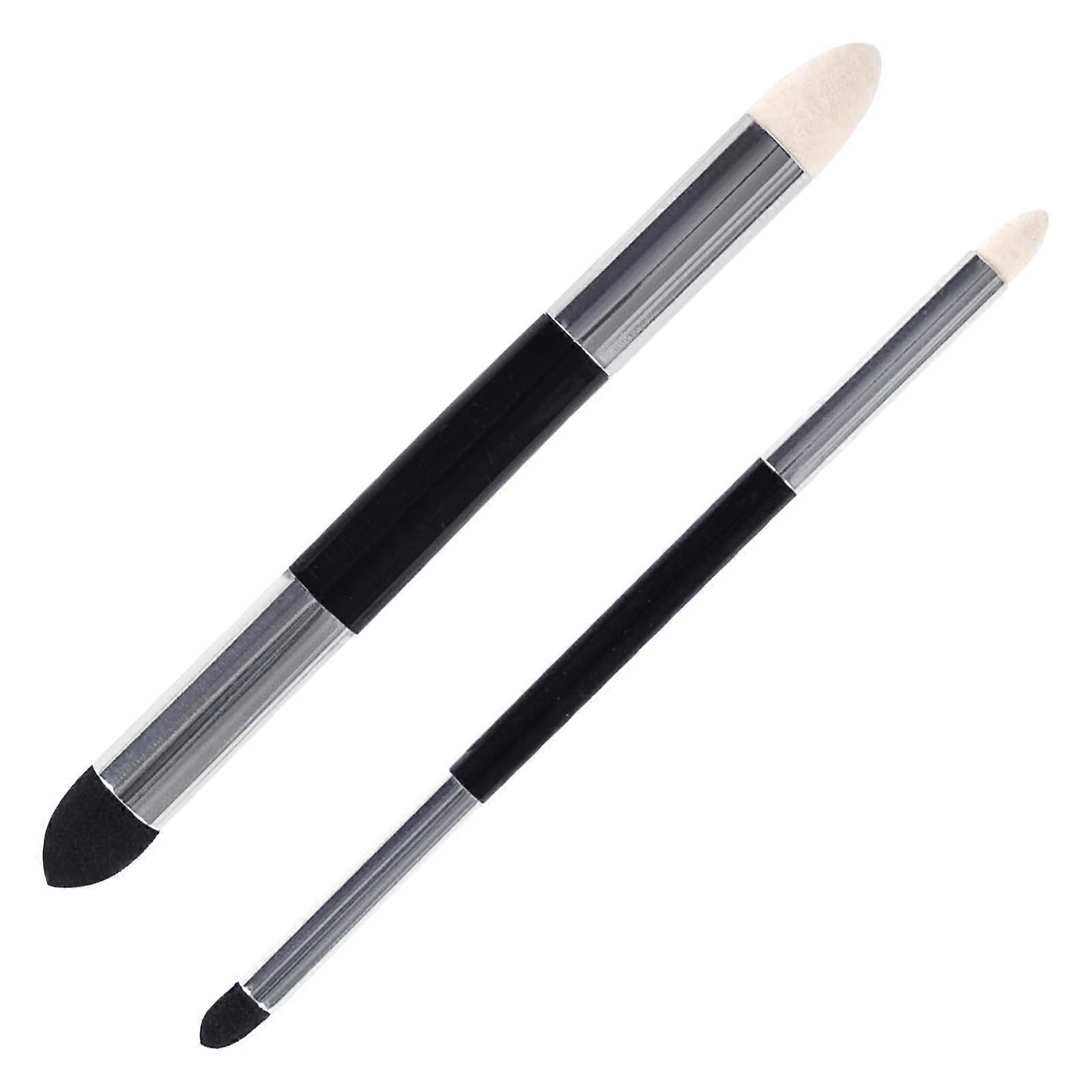 Artist Blending Sponge Pen Set, Dual Tip Washable Sketch Rubbing Tool for Charcoal Drawing, 2 Pieces for Students and Painters