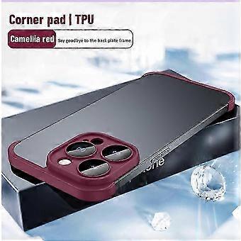 No Case Corner Pad für iPhone 14 13 12 Pro Max Kameraobjektiv Glasschutz Edge Bare Corners Rahmenloser Schutz Gehäuseloser Rahmen