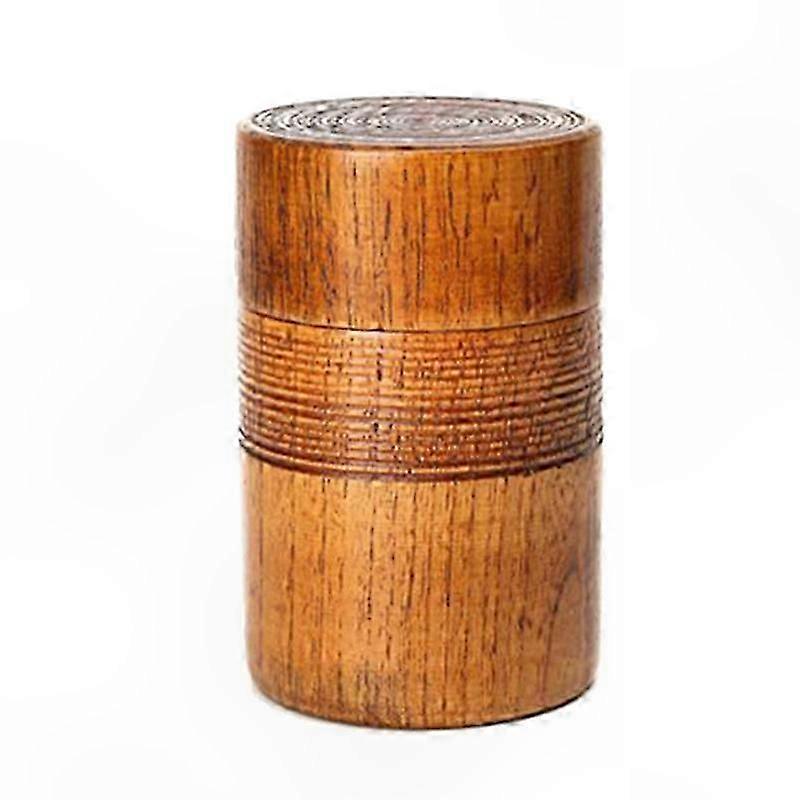 Handcrafted Wooden Tea Container for Kung Fu Tea Sets, Portable Storage for Tea, Coffee, Nuts, and Candy, 1 Piece