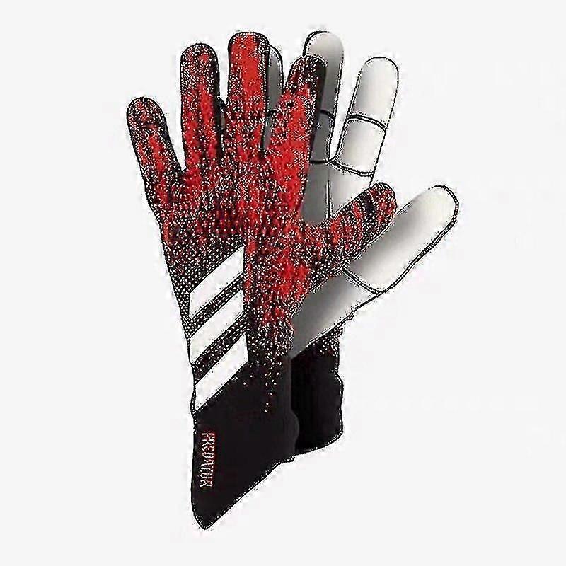 سميكة كرة القدم حارس المرمى قفازات جديد المفترس حارس المرمى قفاز الرجال غير الانزلاق قفازات حارس المرمى كرة القدم