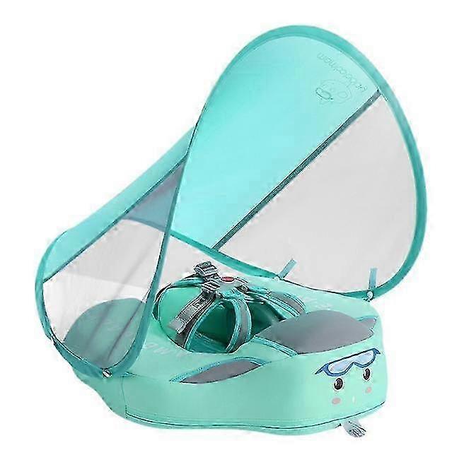 Baby Swimming Float Inflatable Baby Pool Float Ring with Sun Protec...