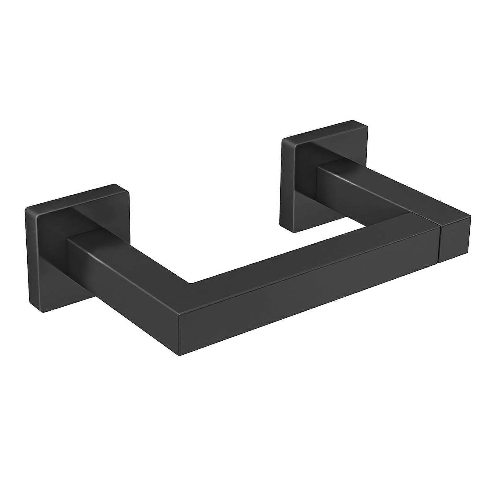 Double Rotate Steel Bathroom Towel Holder Adjustable Size Secure Wall Mounted Bath Organizers Upgrades For Oversized Rolls Multicolor