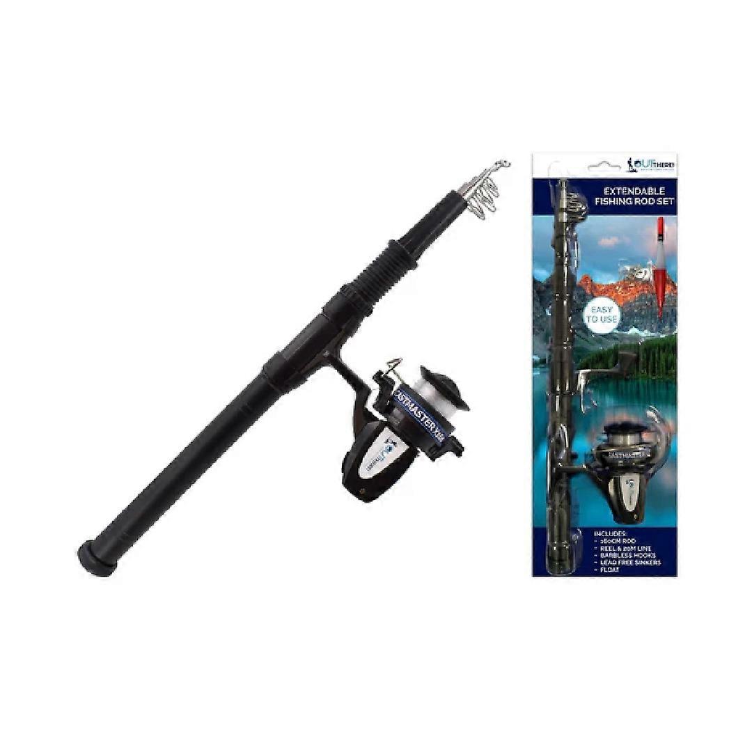 OUTTHERE! Extendable Fishing Rod With Float & Hooks