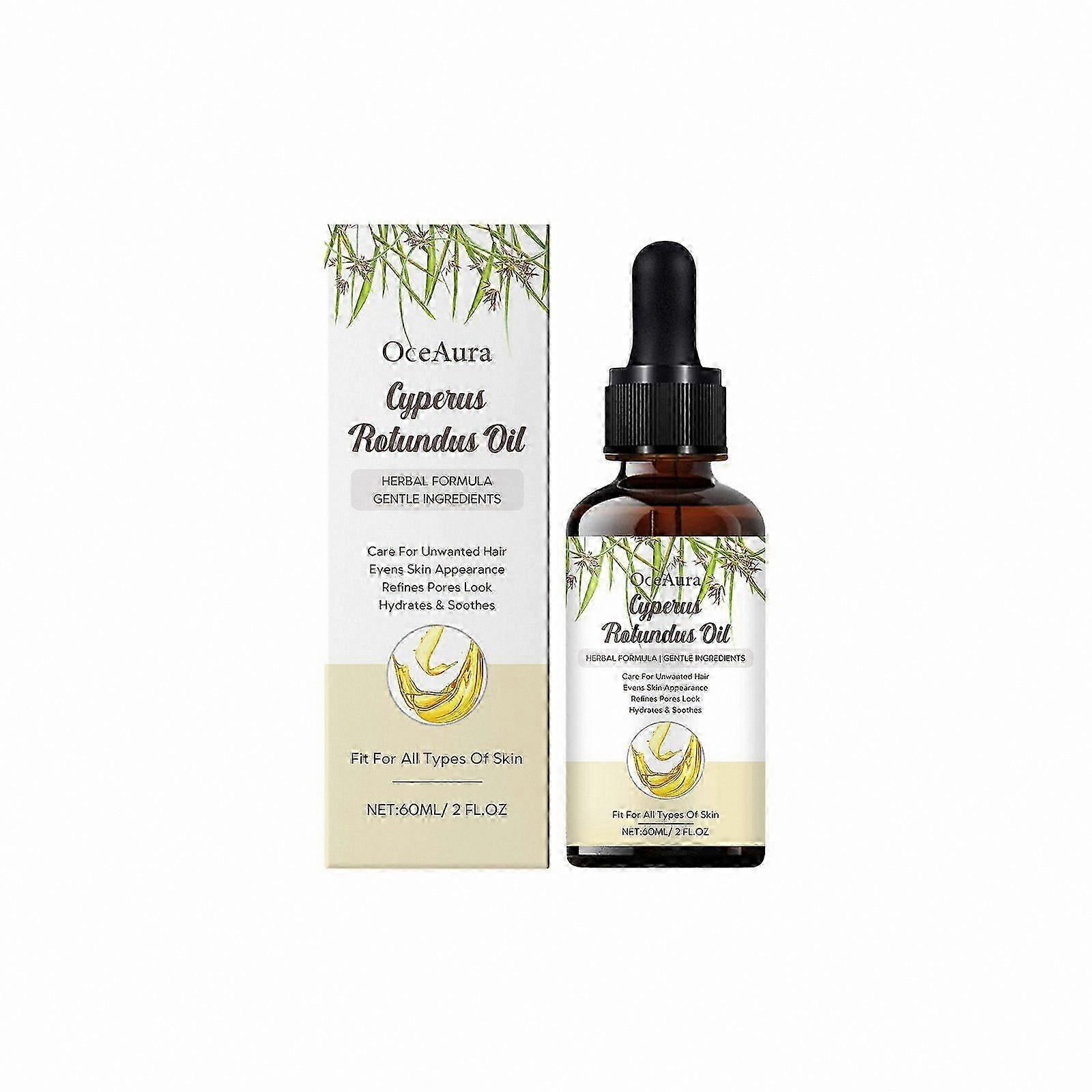 Natural Hair Removal Oil, 60ML for Reducing Body Hair Growth, Smooth Skin Moisturizing & Soothing Solution