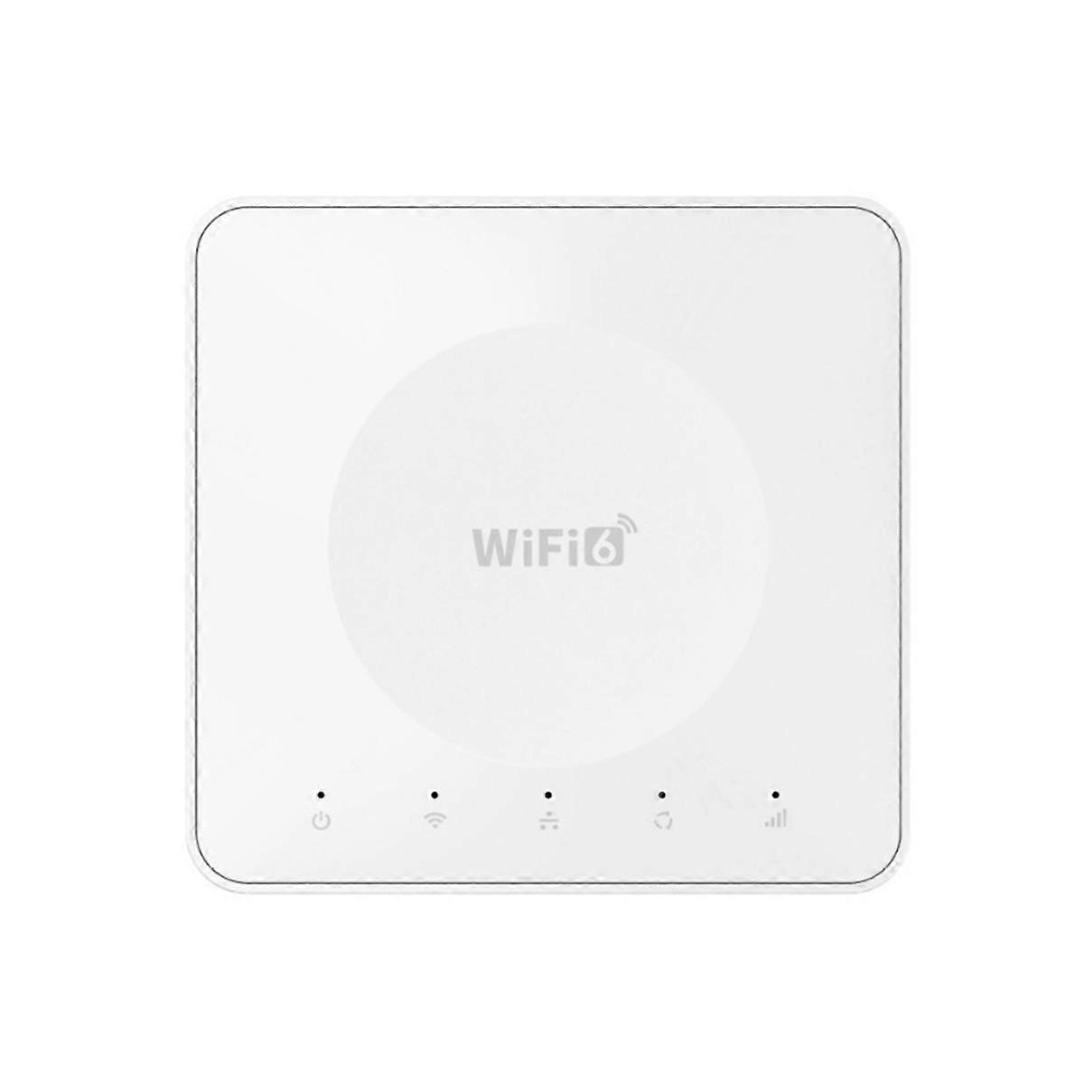 4G LTE Router WiFi 6 SIM Card Modem Support 10 Device Connections Mobile Wireless Router for Asia Af