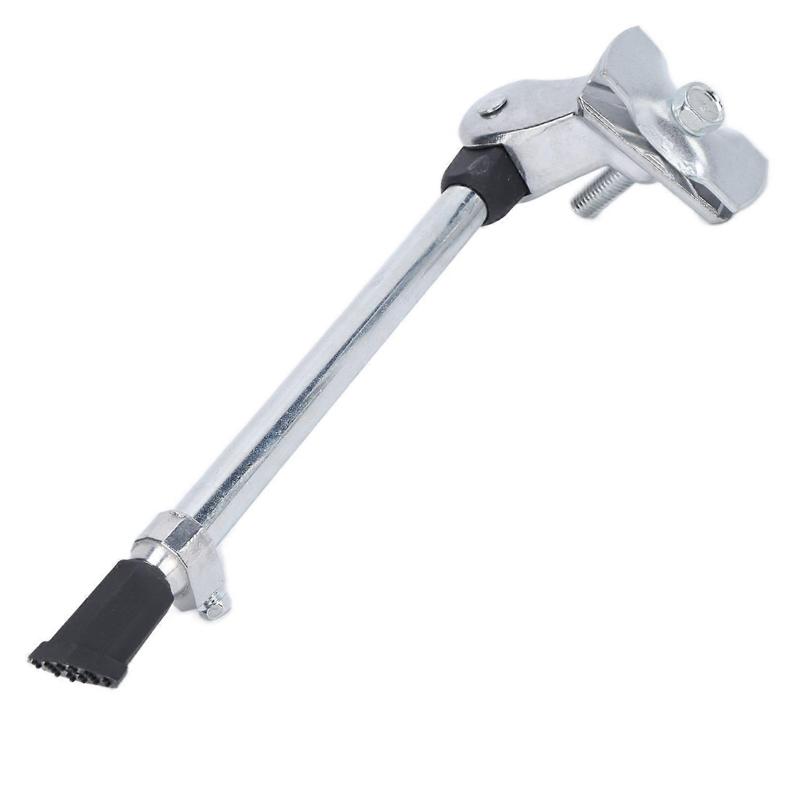 Bike Kickstand Adjustable Aluminum Alloy Center Mount Bicycle Kickstands for 2427 Inch Road Mountain BikesSilver