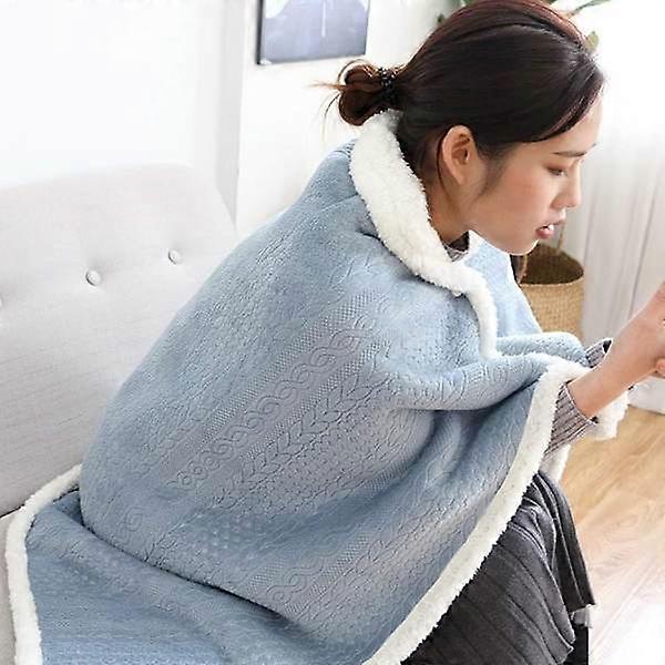 Office Cover Leg Blanket Thick Warm Lazy Blanket Shawl Lunch Break Cloak Slumber Small Blanket