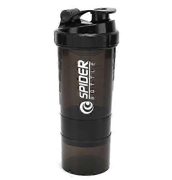Protein Shaker Bottles with Pill Organizer and Storage