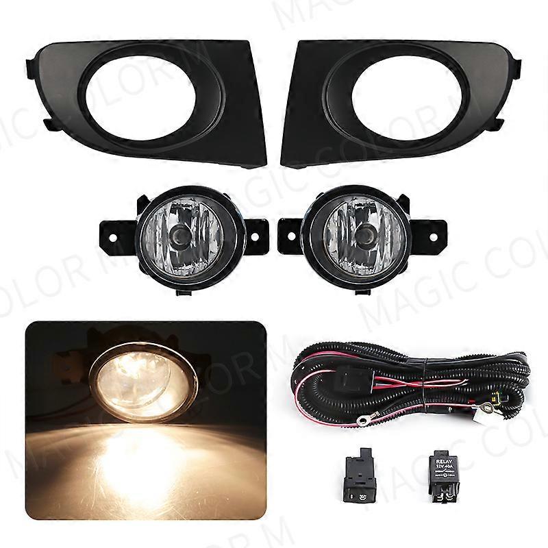 Applicable LED Fog Lamps For Nissan Sylphy Sentra Bluebird 2004 2005 2006 2007 2008 Front Bumper Driving Daytime Running Lights Headlights